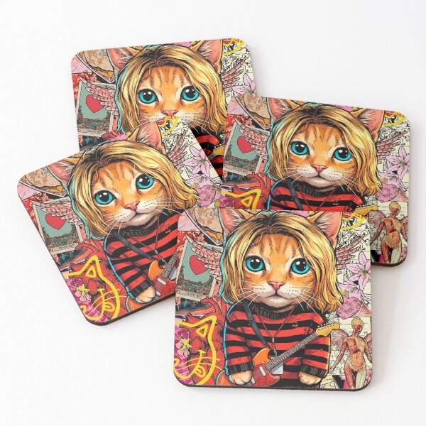 Item preview, cat, grunge, rock design, cat rock, cat grunge designed and sold by Mistermike248.