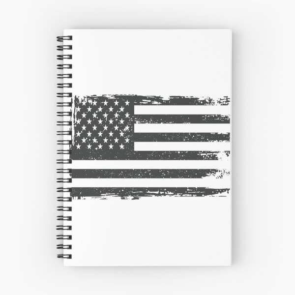 Item preview, Black & White Grunge American Flag Illustration designed and sold by darkzak.