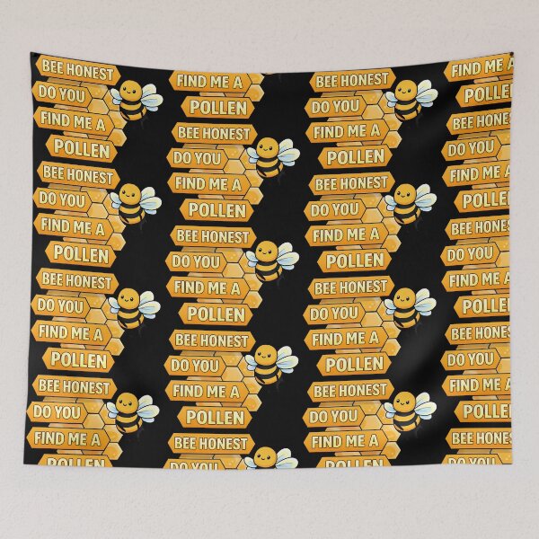 Item preview, Bee Honest Do You Find Me a Pollen Funny Bee Pun Design Variant designed and sold by TeeTimeTreasure.