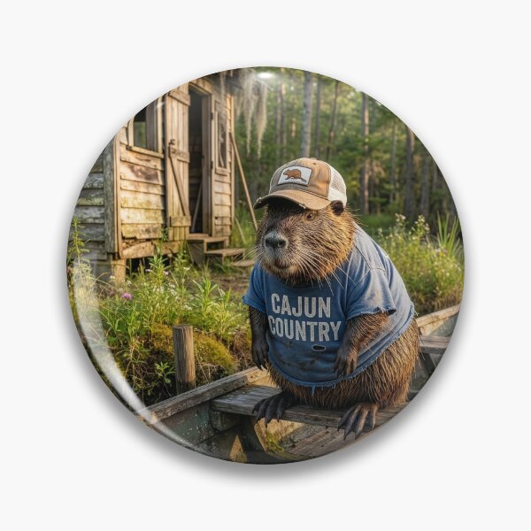 Item preview, Nutria in His Pirogue Somewhere in the Atchafalaya designed and sold by Tridentulus.