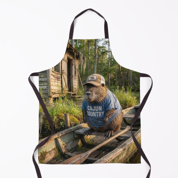 Item preview, Nutria in His Pirogue Somewhere in the Atchafalaya designed and sold by Tridentulus.