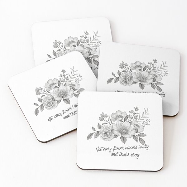 Item preview, Not Every Flower Blooms Loudly designed and sold by diahsariw.