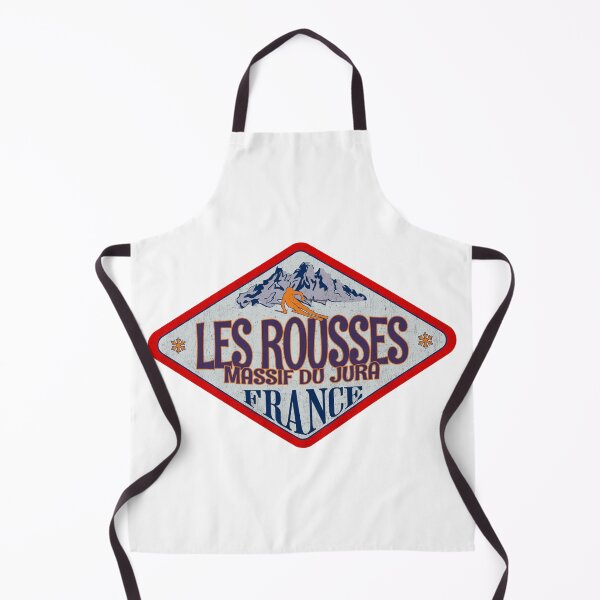Item preview, Les Rousses, Jura, France, Vintage skiing badge design designed and sold by Wanderful-roads.