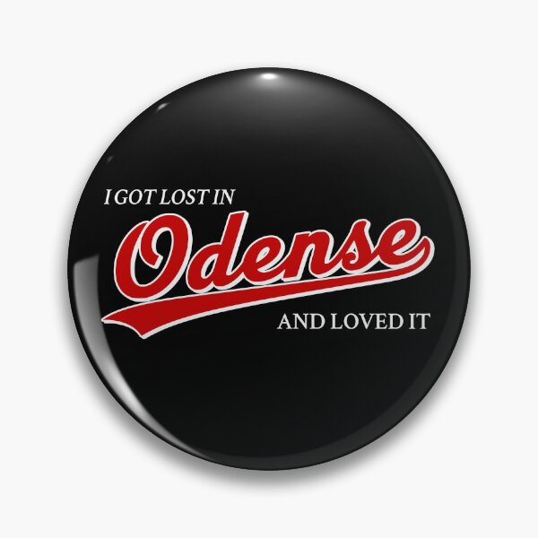 Item preview, Odense City Humor Scandinavian Minimal Design designed and sold by Place-Heritages.