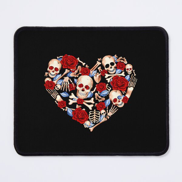 Item preview, Skeleton Heart Love Emblem designed and sold by glbponrquei96.