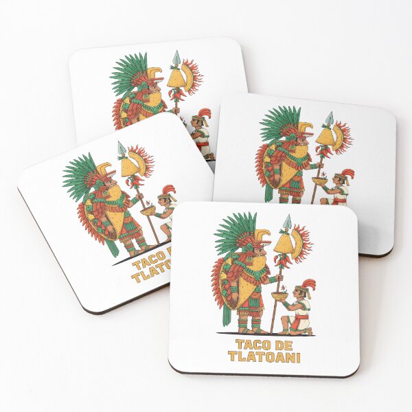Item preview, Taco De Tlatoani Aztec Warrior – Mexican History Food Pun Cinco De Mayo Gift Design designed and sold by Luminari Creations.