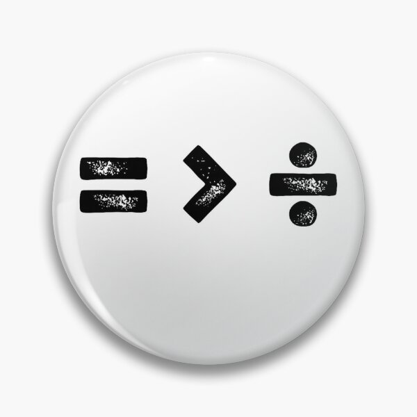 Item preview, Equality Is Greater Than Division designed and sold by MichaelRodgers3.