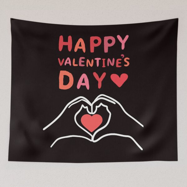 Item preview, Happy Valentine’s Day Heart in Hands. designed and sold by Dinasshop.