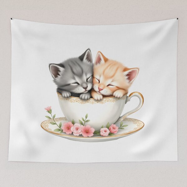 Item preview, Tea Time Sweethearts designed and sold by Kuky Studio.