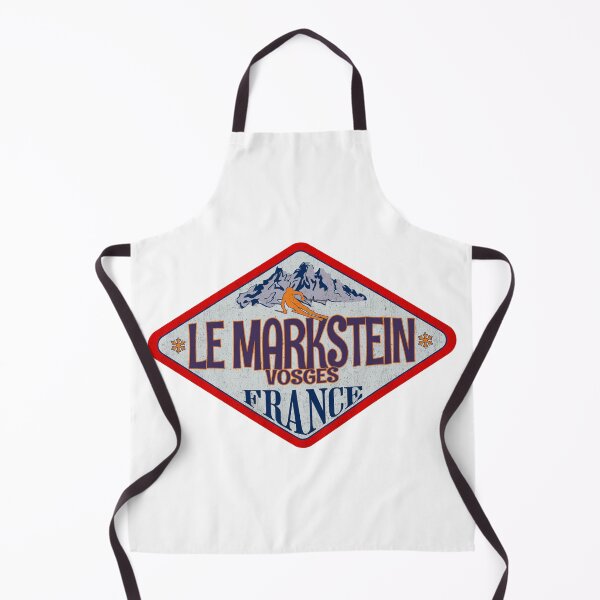 Item preview, Le Markstein, Vosges, France, Vintage skiing badge design designed and sold by Wanderful-roads.