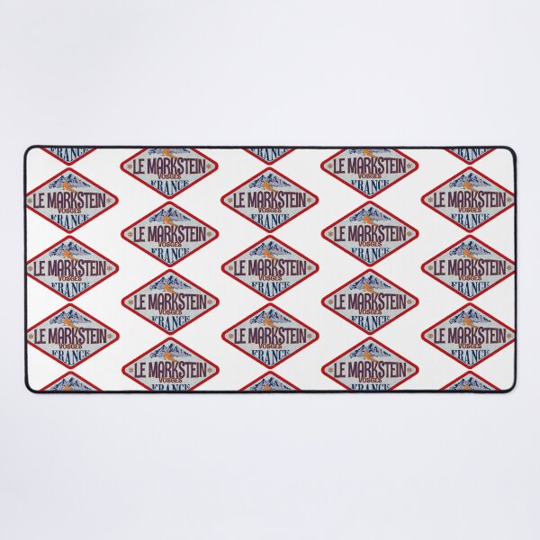 Item preview, Le Markstein, Vosges, France, Vintage skiing badge design designed and sold by Wanderful-roads.