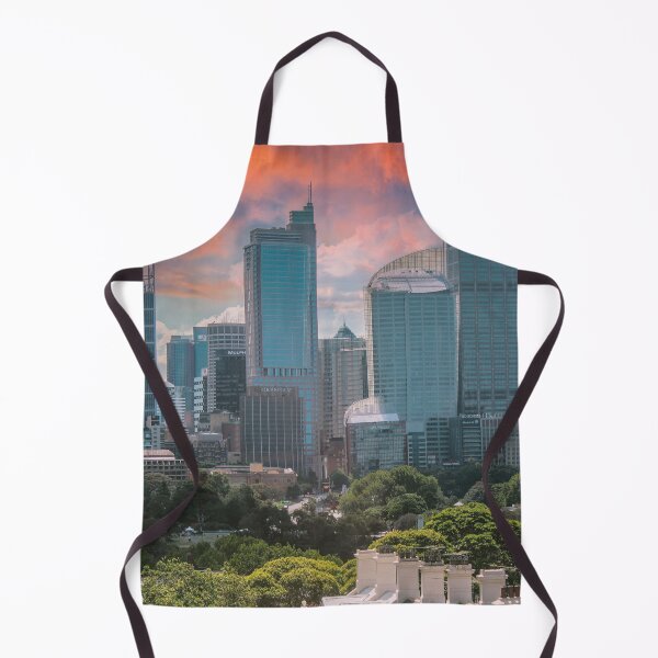 Item preview, Sydney Skyline Panorama in Golden Evening Light Art designed and sold by Mauswohn.
