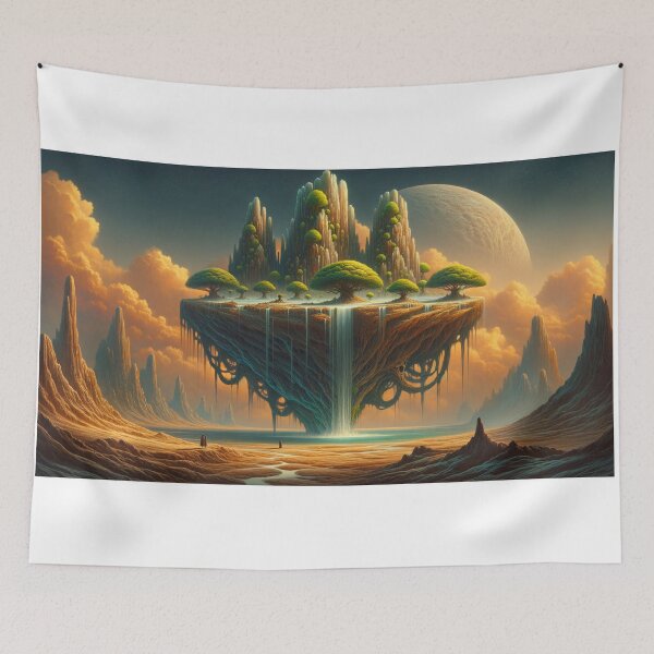 Item preview, The Floating Sanctuary designed and sold by Undersea Ai Art.