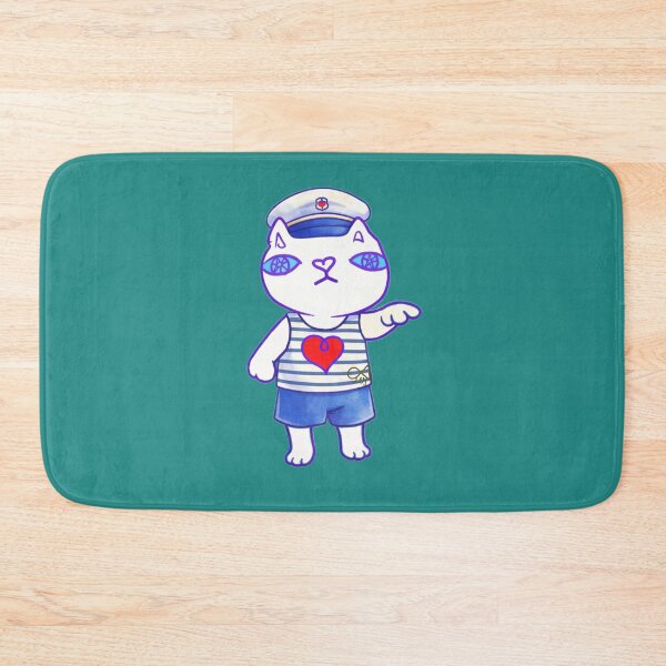 Item preview, LaMaisonOfMY MY FRENCH CAT SAILING INTO LOVE VALENTINES 2026 COLLECTION NO. 13 On Green designed and sold by LaMaisonOfMY.
