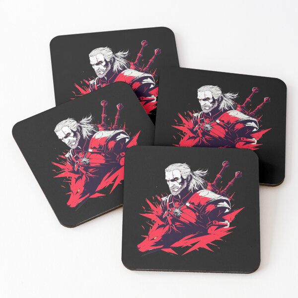Item preview, Witcher Dark Fantasy Ink Style Monster Hunter designed and sold by oellisabaei.