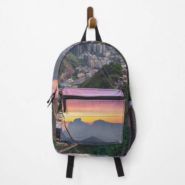 Item preview, Rio de Janeiro skyline with Sugarloaf Mountain at sunset designed and sold by Mauswohn.