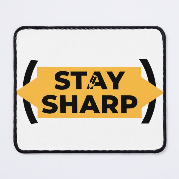 Item preview, BEST SELLER. Stay Sharp Focus Mindset USA designed and sold by Gilded Dreams.