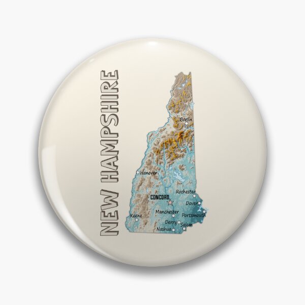 Item preview, New Hampshire Topographic Map Design designed and sold by mashmosh.