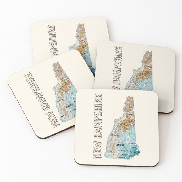 Item preview, New Hampshire Topographic Map Design designed and sold by mashmosh.