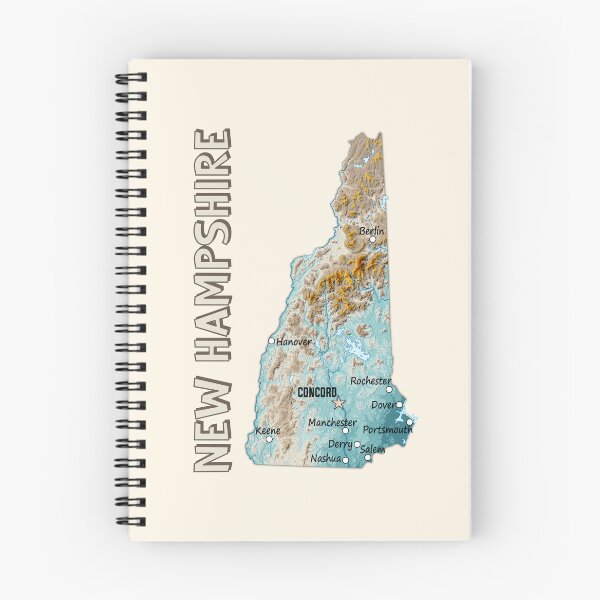 Item preview, New Hampshire Topographic Map Design designed and sold by mashmosh.