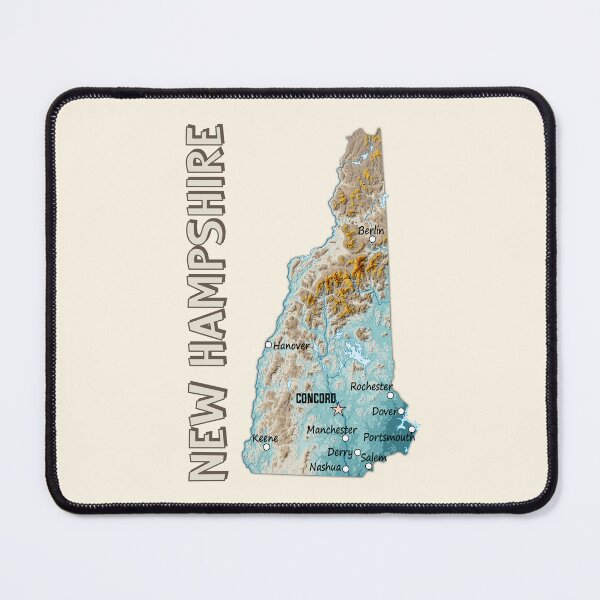 Item preview, New Hampshire Topographic Map Design designed and sold by mashmosh.