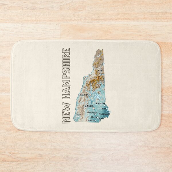 Item preview, New Hampshire Topographic Map Design designed and sold by mashmosh.