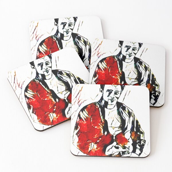 Item preview, James Dean  Rebel Red Jacket Tribute Digital Art WallsOfFameAust designed and sold by WallsOfFameAust.