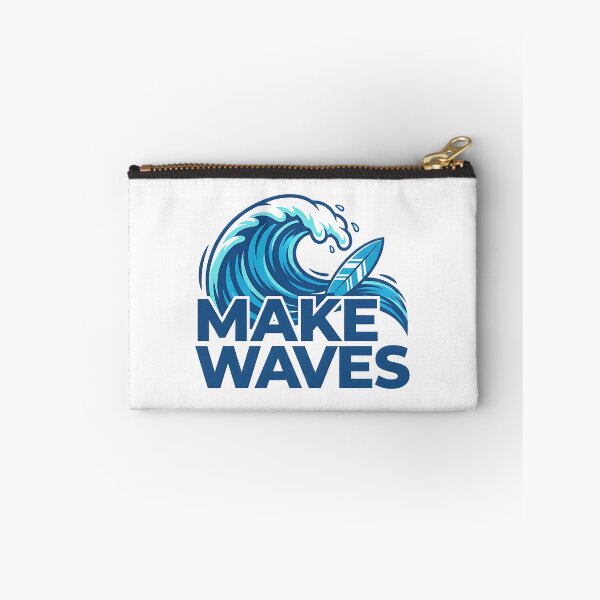 Item preview, BEST SELLER. Make Waves Bold USA Motivation designed and sold by Gilded Dreams.