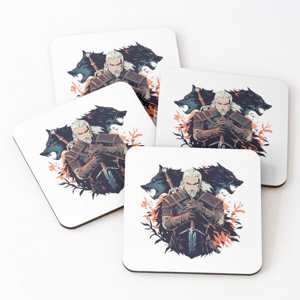 Item preview, Witcher Cinematic Fantasy Warrior Illustration designed and sold by oellisabaei.