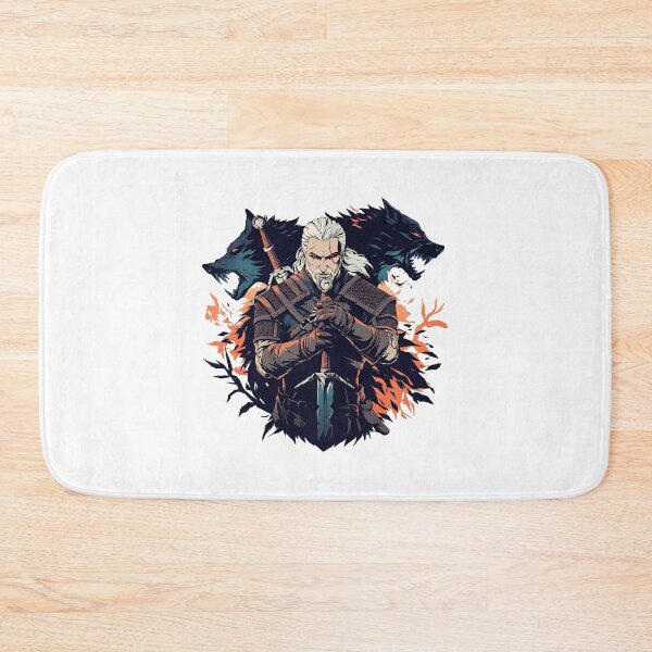 Item preview, Witcher Cinematic Fantasy Warrior Illustration designed and sold by oellisabaei.