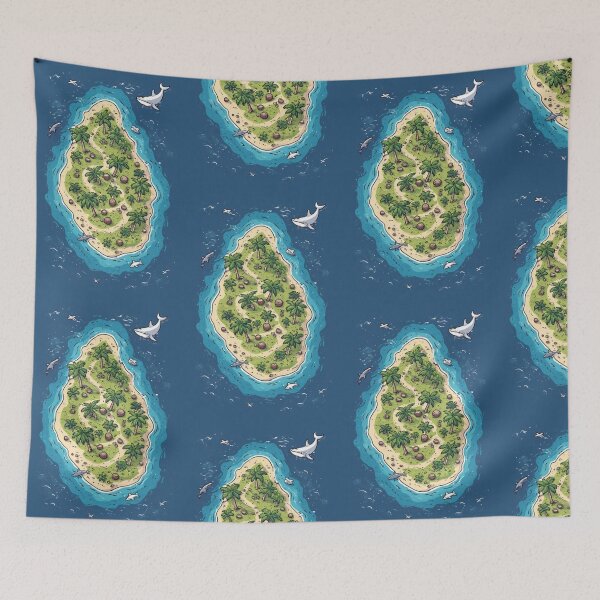 Item preview, An island with hidden dangers. designed and sold by Whose-sweat.