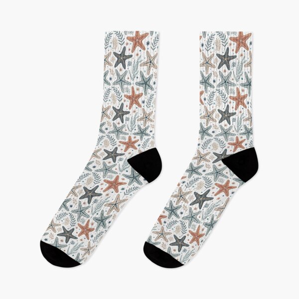 Item preview, Nordic Folk Starfish | Scandinavian Summer designed and sold by Shuga-Design.