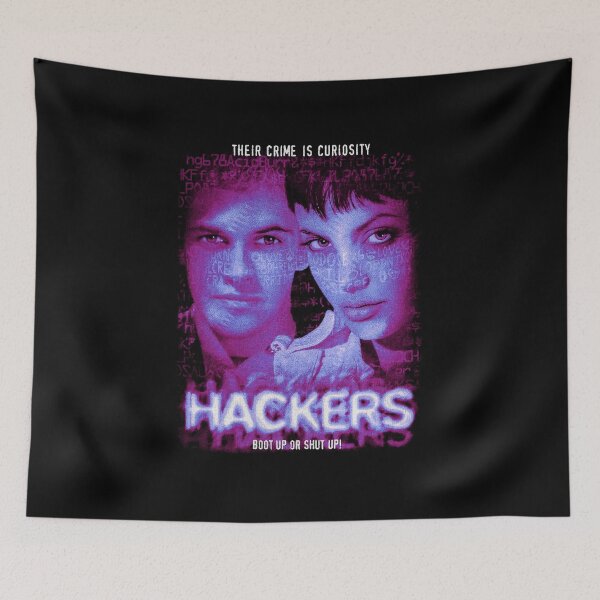 Item preview, Hackers 90s Cyberpunk Tech Movie Illustration designed and sold by Enennn123.