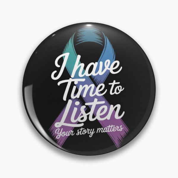 Item preview, I Have Time to Listen Suicide Awareness Mental Health designed and sold by Rackaam.
