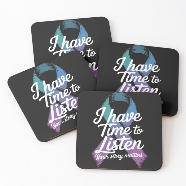 Item preview, I Have Time to Listen Suicide Awareness Mental Health designed and sold by Rackaam.