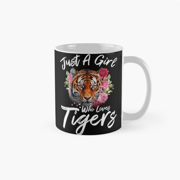 Item preview, Just a Girl Who Loves Tigers T-Shirt designed and sold by LarryMBrown.