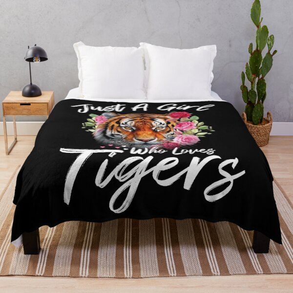 Item preview, Just a Girl Who Loves Tigers T-Shirt designed and sold by LarryMBrown.