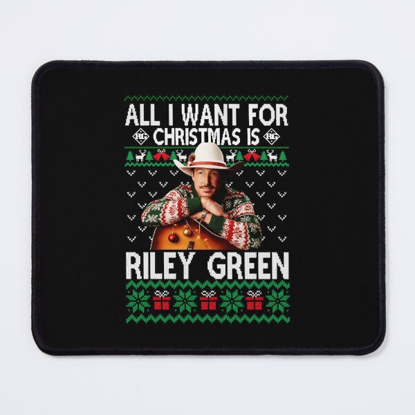 Item preview, Riley Green Christmas, All I Want For Christmas Is Riley Green  designed and sold by gaqiope.
