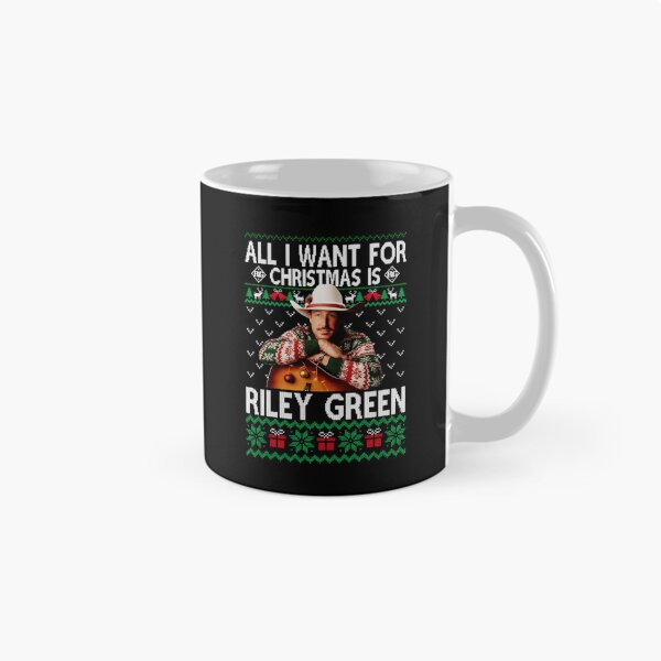 Item preview, Riley Green Christmas, All I Want For Christmas Is Riley Green  designed and sold by gaqiope.