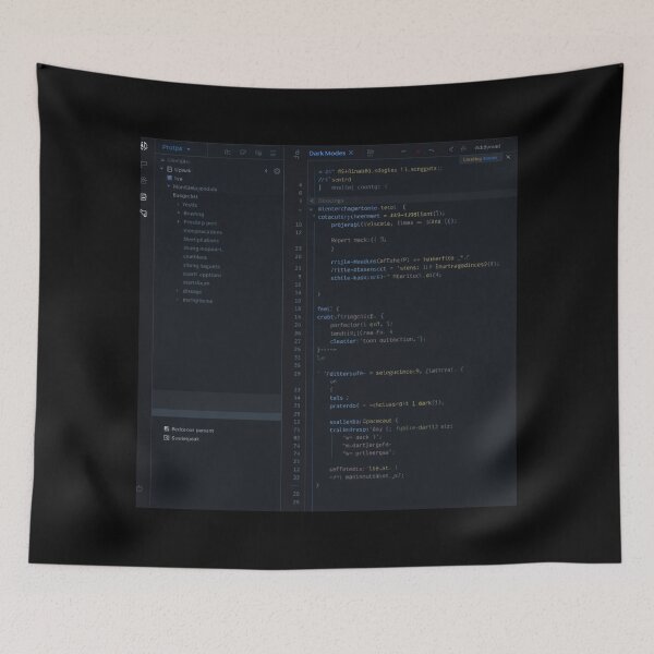 Item preview, Dark Mode Dev — Code Editor Aesthetic designed and sold by Malfinio.