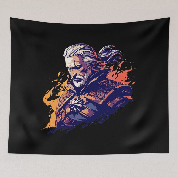 Item preview, Witcher Dark Fantasy Monster Hunter Warrior designed and sold by oellisabaei.