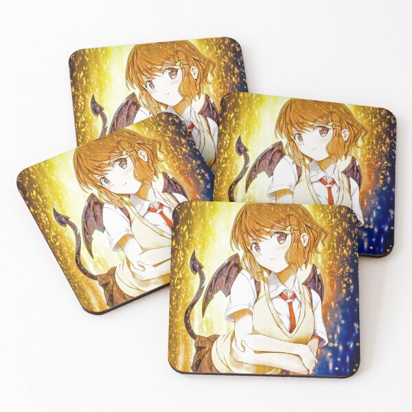 Item preview, Tomoe Koga Bunny Girl Senpai Anime Girl Devil Fantasy Golden Atmosphere designed and sold by Tokyonomad.