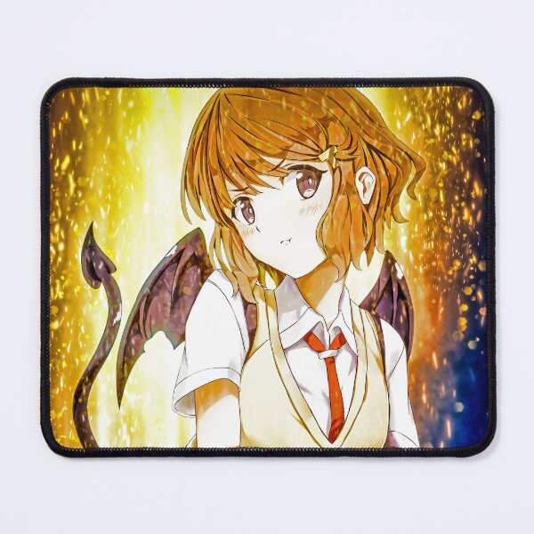 Item preview, Tomoe Koga Bunny Girl Senpai Anime Girl Devil Fantasy Golden Atmosphere designed and sold by Tokyonomad.