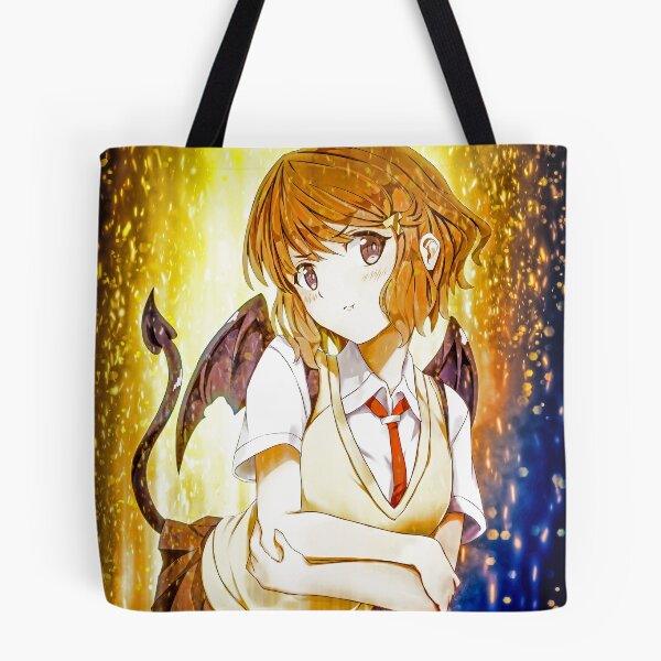 Item preview, Tomoe Koga Bunny Girl Senpai Anime Girl Devil Fantasy Golden Atmosphere designed and sold by Tokyonomad.