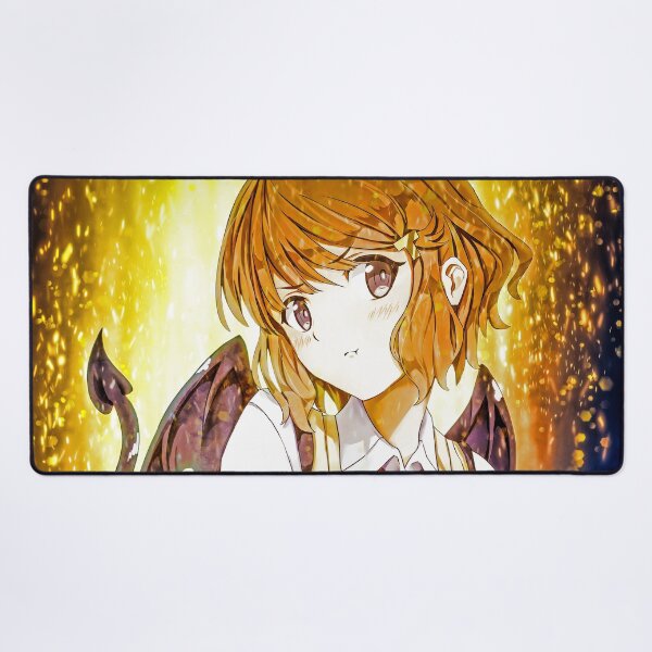 Item preview, Tomoe Koga Bunny Girl Senpai Anime Girl Devil Fantasy Golden Atmosphere designed and sold by Tokyonomad.