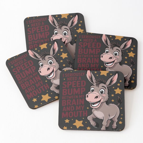 Item preview, I Seriously Need A Speed Bump Between My Brain And My Mouth designed and sold by Rackaam.