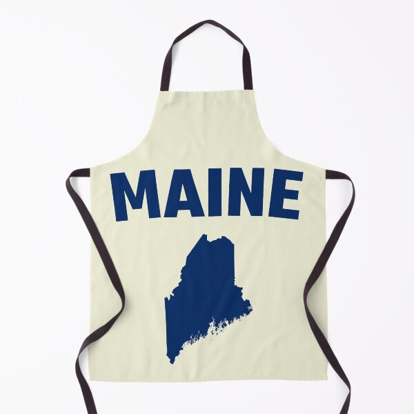 Item preview, Maine State Pride - Classic Navy Blue Map & Typography designed and sold by mashmosh.