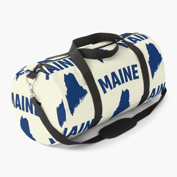 Item preview, Maine State Pride - Classic Navy Blue Map & Typography designed and sold by mashmosh.