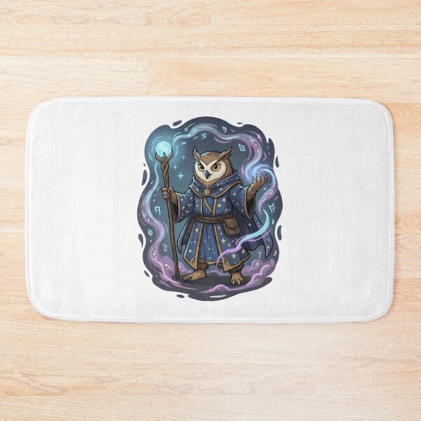 Item preview, Magical Owl Wizard Fantasy Sorcerer designed and sold by k3rstman1.