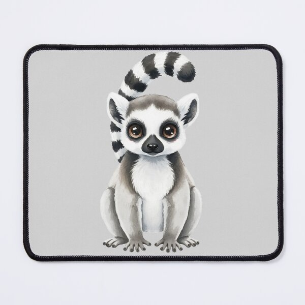 Item preview, Cute ring-tailed lemur designed and sold by cr8or.